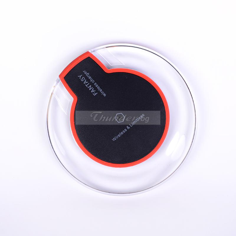 Qi Безжично зарядно за Телефон 5V 2000mA, Wireless charger, Black