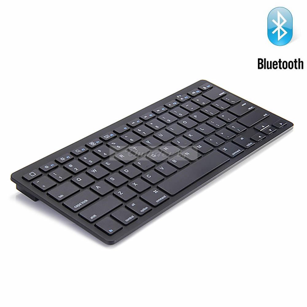 Безжична Bluetooth Kлавиатура ултра тънка 2.4GHz, BK-3001 черна