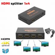 HDMI Сплитер, Full HD 1080P 3D, 1 вход - 4 изхода