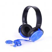 Слушалки MDR-XB450+mic, Handsfree, 3.5мм стерео жак с микрофон, сини