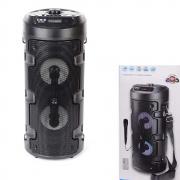 Караоке Тонколона 2x4" MK-8896, Микрофон, Bluetooth, FM радио, micro SD/USB/AUX, Светлинни ефекти, черна