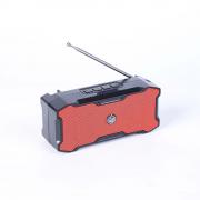 Bluetooth колонка MCE-018, FM радио, литиево-йонна батерия, слот за USB/micro SD CARD, червена