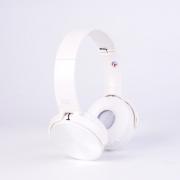Безжични слушалки 450BT, Bluetooth, MP3 плеър, вграден микрофон, Цвят: Бял